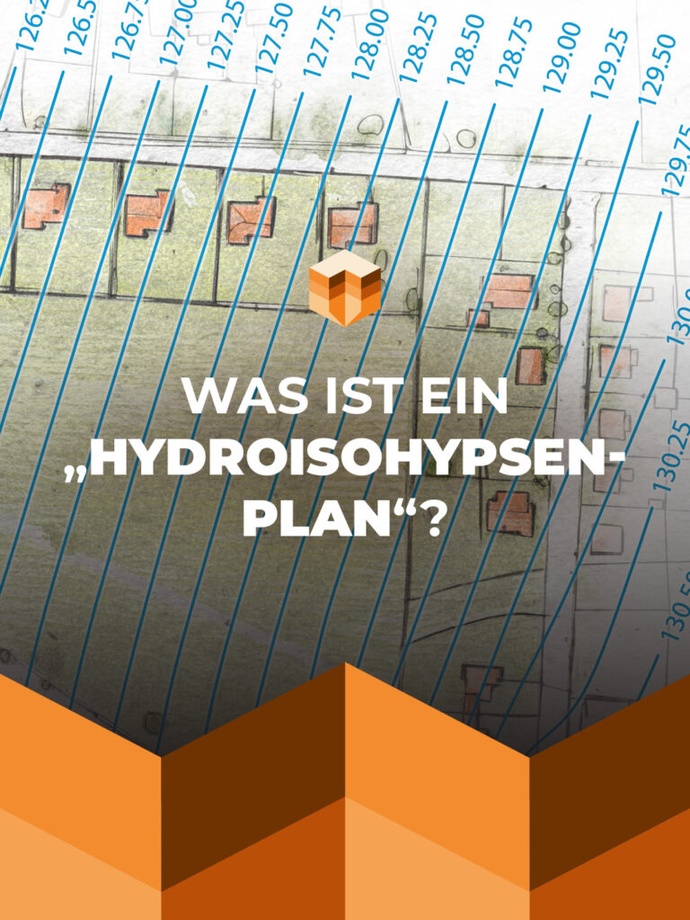 stilistischer Hydroisohypsenplan